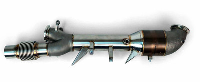 Fabspeed 992.2 Carrera GTS Side Muffler Bypass Sport Cats