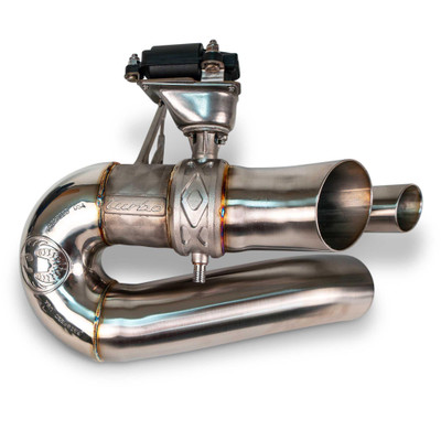 Fabspeed Porsche 992.2 Turbo S Valved Side Muffler Bypasses