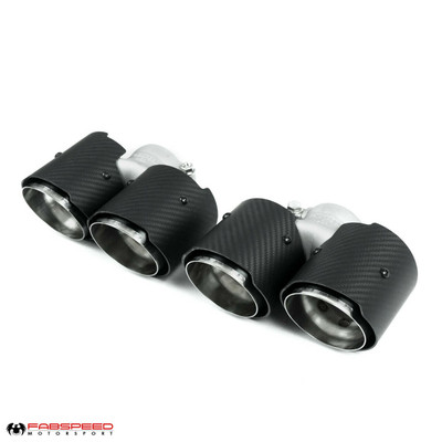 Fabspeed Motorsport Fabspeed Porsche 991.2 Carrera Deluxe Quad Tips 2017-2019 Fabspeed Motorsport Fabspeed Porsche 991.2 Carrera Deluxe Quad Tips 2017-2019