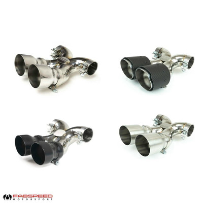 Fabspeed Motorsport Fabspeed Porsche 718 Boxster/Cayman Maxflo True X-Pipe with Dual Tips 2017