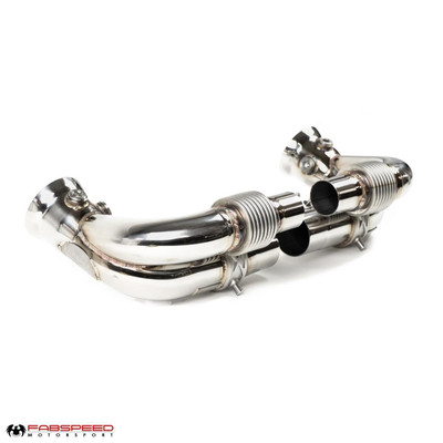 Fabspeed Motorsport Fabspeed Porsche 991.2 GT3 / GT3 RS Side Muffler Bypass Pipes (2017-2019) Fabspeed Motorsport Fabspeed Porsche 991.2 GT3 / GT3 RS Side Muffler Bypass Pipes (2017-2019)