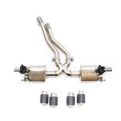 Fabspeed Motorsport Fabspeed Porsche E3 Cayenne S 2.9L Turbo Valvetronic Exhaust System Fabspeed Motorsport Fabspeed Porsche E3 Cayenne S 2.9L Turbo Valvetronic Exhaust System