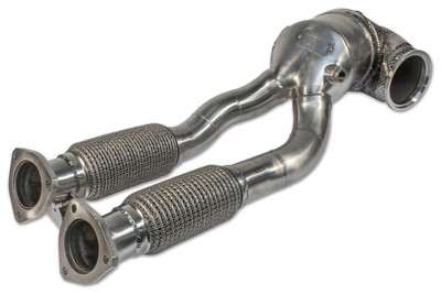 HJS Audi TT RS / RS3 2.5 Liter HJS Euro 6 Sport Catalytic Converter Downpipe HJS Audi TT RS / RS3 2.5 Liter HJS Euro 6 Sport Catalytic Converter Downpipe