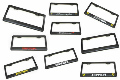 Fabspeed Motorsport Fabspeed Carbon Fiber License Plate Frames
