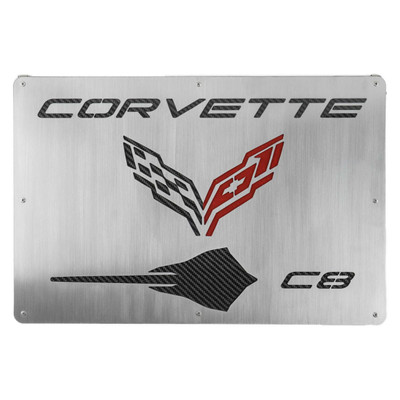 Fabspeed Motorsport Fabspeed Carbon Fiber Wall Art - Corvette C8 Stingray