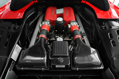 Carbon Fiber Right Side Inner Door Pull - Ferrari F430 LHD Only - Fabspeed  Motorsport