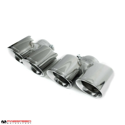 Fabspeed Motorsport Fabspeed Porsche 997.2 Turbo / Turbo S Deluxe Quad Style Tips 2010-2012 Fabspeed Motorsport Fabspeed Porsche 997.2 Turbo / Turbo S Deluxe Quad Style Tips 2010-2012