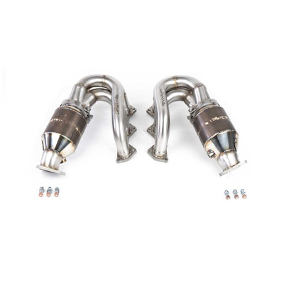 Fabspeed Motorsport Fabspeed Porsche 718 GT4 / GTS / Spyder RENNKRAFT Modular Street and Racing Headers with HJS Catalytic Converters 2020 Fabspeed Motorsport Fabspeed Porsche 718 GT4 / GTS / Spyder RENNKRAFT Modular Street and Racing Headers with HJS Catalytic Converters 2020