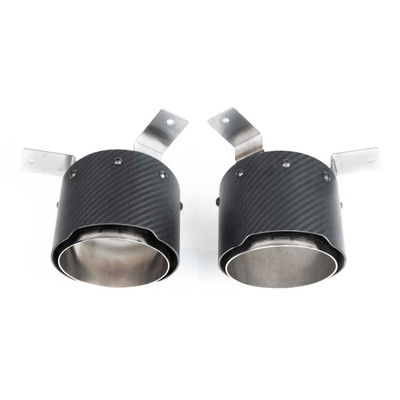 Fabspeed Motorsport Fabspeed Ferrari F8 Tributo Carbon Fiber Exhaust Tips 2020