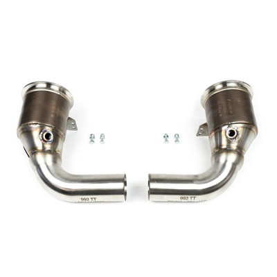 Fabspeed Motorsport Fabspeed Porsche 992 Twin Turbo / Twin Turbo S Sport Catalytic Converters 2021 Fabspeed Motorsport Fabspeed Porsche 992 Twin Turbo / Twin Turbo S Sport Catalytic Converters 2021