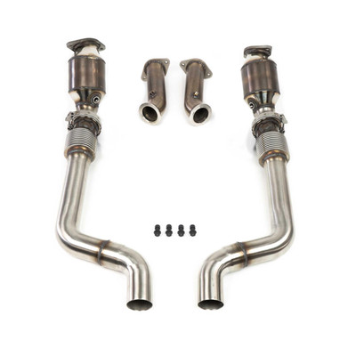 Fabspeed Shelby GT350 / GT350R RENNKRAFT™ Modular Sport Catalytic Converters (2016-2020) Fabspeed Shelby GT350 / GT350R RENNKRAFT™ Modular Sport Catalytic Converters (2016-2020)