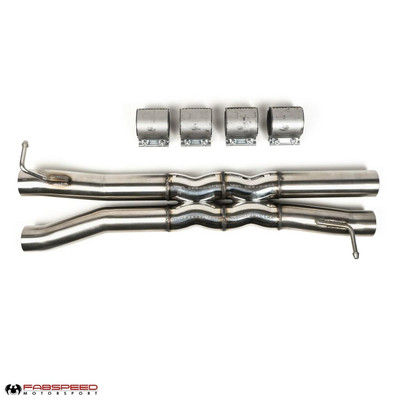 Fabspeed Motorsport Fabspeed Dodge RAM TRX 1500 Double X-Pipe Resonator Bypass 2021 Fabspeed Motorsport Fabspeed Dodge RAM TRX 1500 Double X-Pipe Resonator Bypass 2021