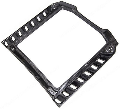 Carbon Fiber Rear Hatch Glass Frame Panel - McLaren 650S/MP4-12C