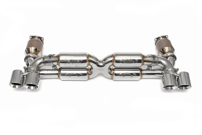 Fabspeed Motorsport Fabspeed Porsche 997 Turbo Supersport 70mm X-Pipe Exhaust System 2006-2009 Fabspeed Motorsport Fabspeed Porsche 997 Turbo Supersport 70mm X-Pipe Exhaust System 2006-2009
