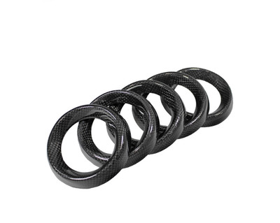 Carbon Fiber Vent Ring Covers - Ferrari 360 Carbon Fiber Vent Ring Covers - Ferrari 360