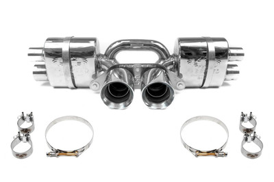 Fabspeed Motorsport Fabspeed Porsche 997.2 GT3 / GT3 RS Center Mini Maxflo Performance Exhaust System 2010-2011 Fabspeed Motorsport Fabspeed Porsche 997.2 GT3 / GT3 RS Center Mini Maxflo Performance Exhaust System 2010-2011