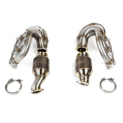 Fabspeed Porsche 981 Cayman GT4 / Boxster Spyder RENNKRAFT™ Modular Headers with HJS Catalytic Converters (2015-2016) Fabspeed Porsche 981 Cayman GT4 / Boxster Spyder RENNKRAFT™ Modular Headers with HJS Catalytic Converters (2015-2016)