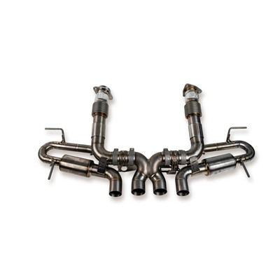 Fabspeed Chevrolet Corvette C8 Z06 Titanium Valved Cat-Back Exhaust System Fabspeed Chevrolet Corvette C8 Z06 Titanium Valved Cat-Back Exhaust System