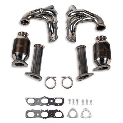 Fabspeed Porsche 991 Carrera RENNKRAFT® Modular Headers with HJS Catalytic Converters (2012-2016) Fabspeed Porsche 991 Carrera RENNKRAFT® Modular Headers with HJS Catalytic Converters (2012-2016)