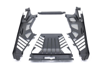 Eventuri Lamborghini Huracan Black Carbon Engine Cover Set