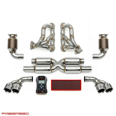 FI Exhaust 2013-2020 Porsche 911 Turbo/Turbo S (991.1/991.2) Turbo Back  Valvetronic Exhaust System - German Muscle