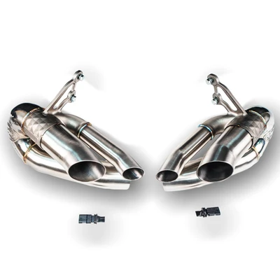 Fabspeed Porsche 992.2 Turbo S Side Muffler Bypasses