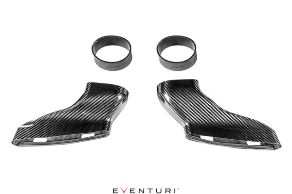 Eventuri Mercedes W205 C63 / C63S AMG Black Carbon V2 Duct Upgrade (EVE-C63S-DCT)