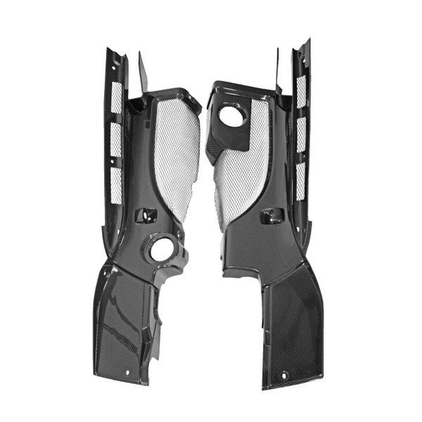 Carbon Fiber Coupe Engine Bay Panel Set (2 Piece Set) - Audi R8 (V10) 2007-2015