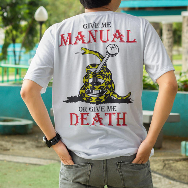 Fabspeed Motorsport T-Shirt - Give Me Manuals or Give Me Death