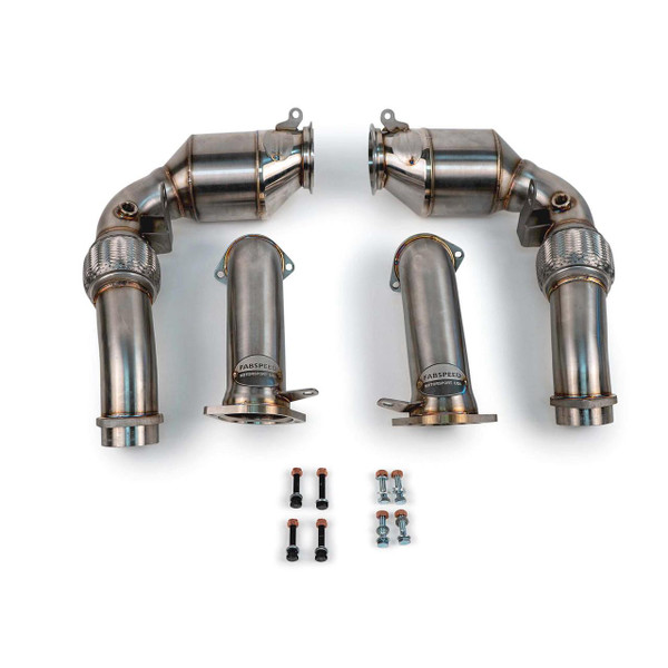 Fabspeed BMW X5M / X6M Primary Sport Catalytic Converter Downpipes 2024+