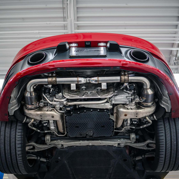 Fabspeed Porsche 992 Carrera Cat-Back Valvetronic Maxflo Exhaust System (2019+)