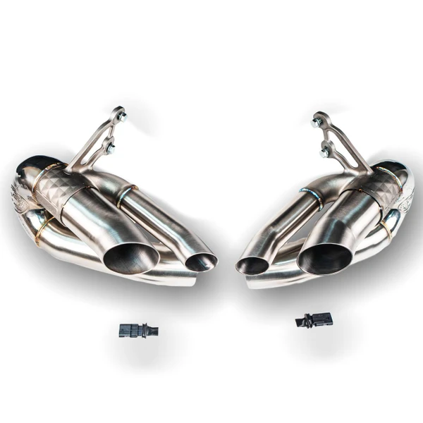 Fabspeed Porsche 992.2 Turbo S Side Muffler Bypasses