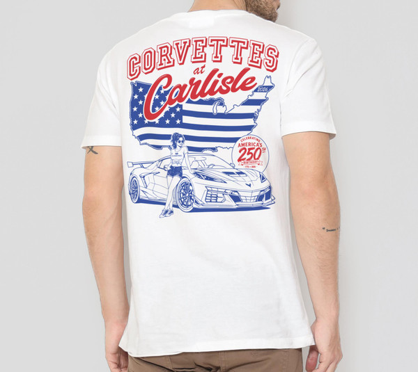 Fabspeed Corvette at Carlisle Event Shirt﻿