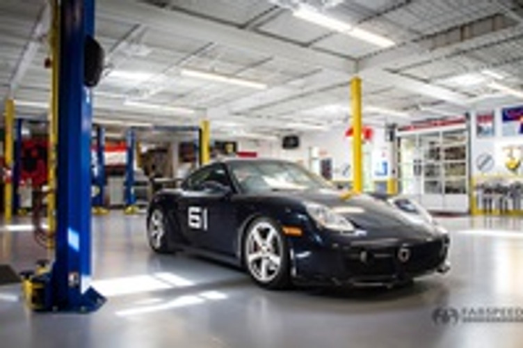 IN THE SHOP | 987 Cayman Track Car Exhaust Swap IN THE SHOP | 987 Cayman Track Car Exhaust Swap