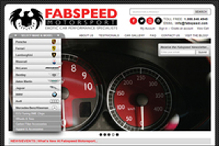 Welcome To The All New Fabspeed.com! Welcome To The All New Fabspeed.com!