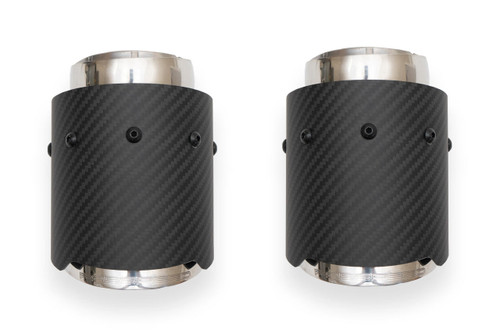 Fabspeed McLaren 570S / 570GT / 540C Deluxe Bolt-On Dual Carbon Fiber Tips