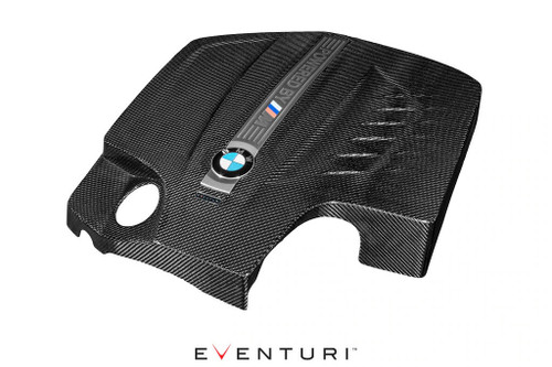 Eventuri BMW F87 M2 N55 Black Carbon Engine Cover - Fabspeed