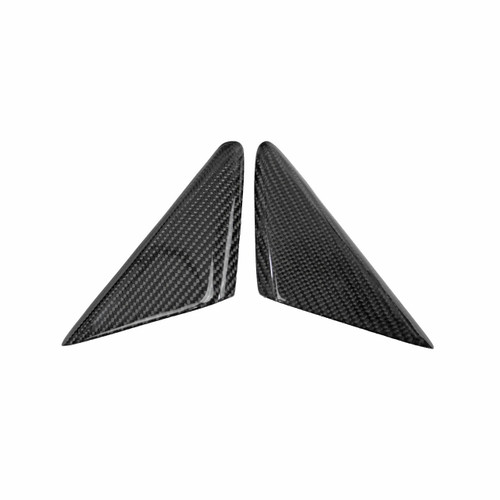 Carbon Fiber Outer Mirror Triangle Trim - Porsche 991.1 and the