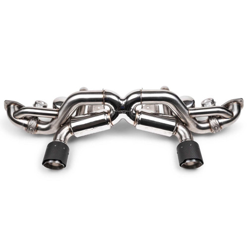Fabspeed Porsche 718 GT4 RS Valved X-Pipe Cat-Back Exhaust System (2022+)