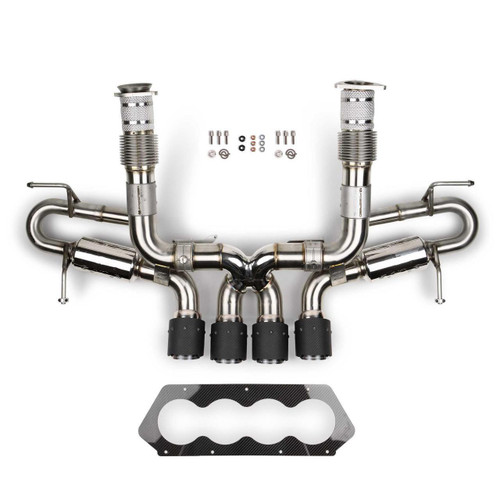 Fabspeed Chevrolet Corvette C8 Stingray / E-Ray  Valved Center Exit Conversion Exhaust System (2023+)
