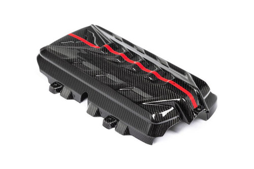 Eventuri Chevrolet C8 Corvette Stingray Black Carbon Engine Cover