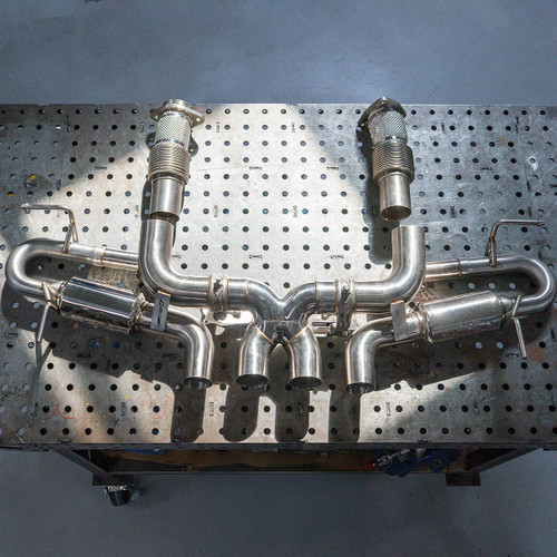 Fabspeed Chevrolet Corvette C8 ZR1 Stainless Steel Valved Cat-Back Exhaust System (2025+)