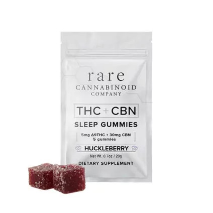 CBN 1000mg配合 5パック THC + CBN Sleep Starter Pack - 5 Gummies