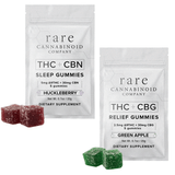 With THC – 5 Sleep and 5 Relief Gummies
