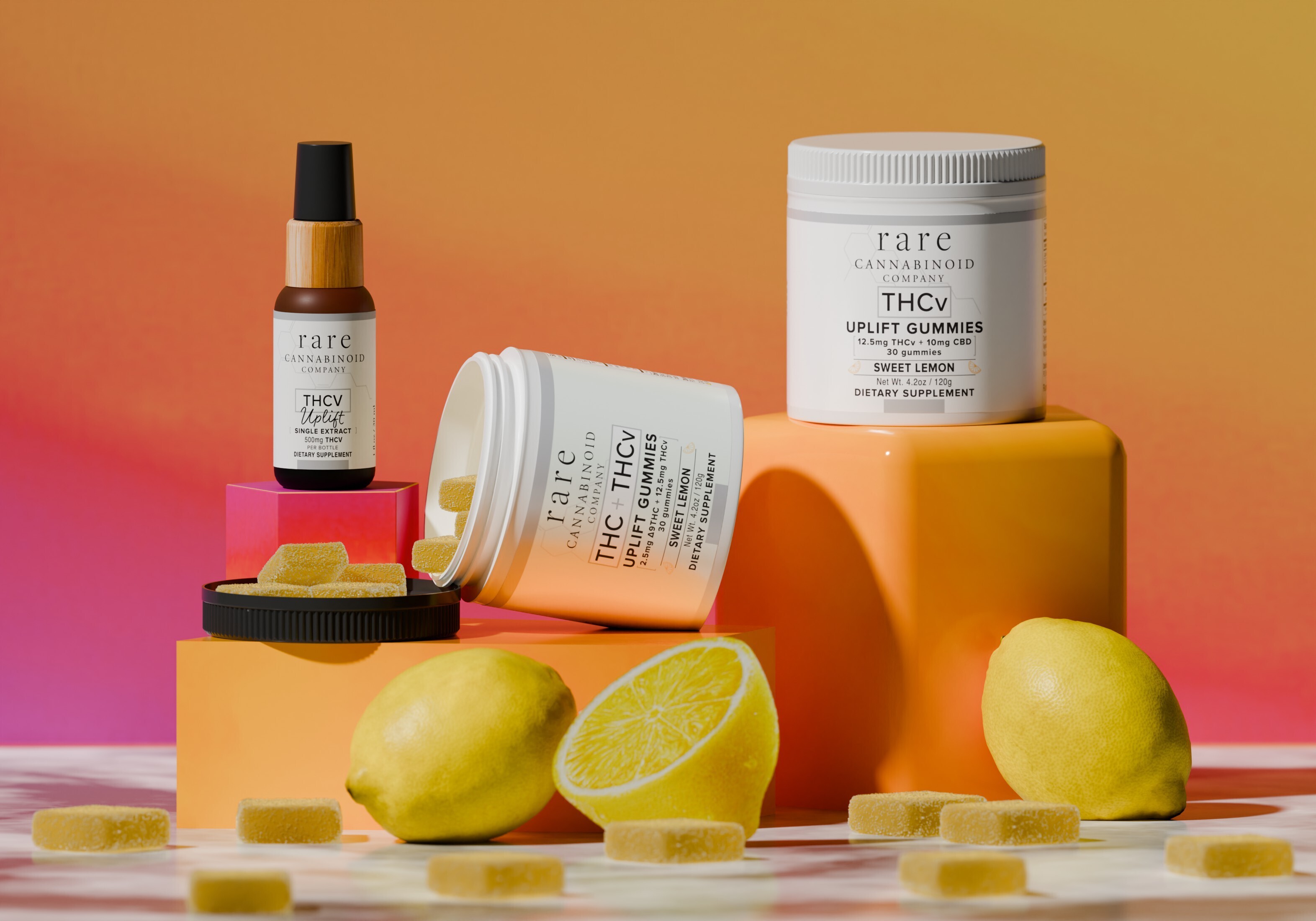 THCV Gummies & THCV Oil 
For Energy & Appetite Control