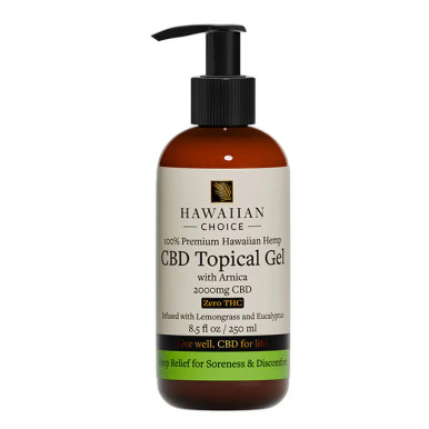 Hawaiian Choice CBD Topical Gel | Rare Cannabinoid Company