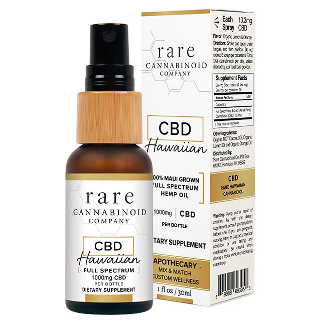 Rare Hawaiian CBD