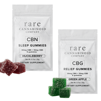 Zero THC - 5 Sleep & 5 Relief Gummies