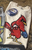 VINTAGE RED BIRD CREAM