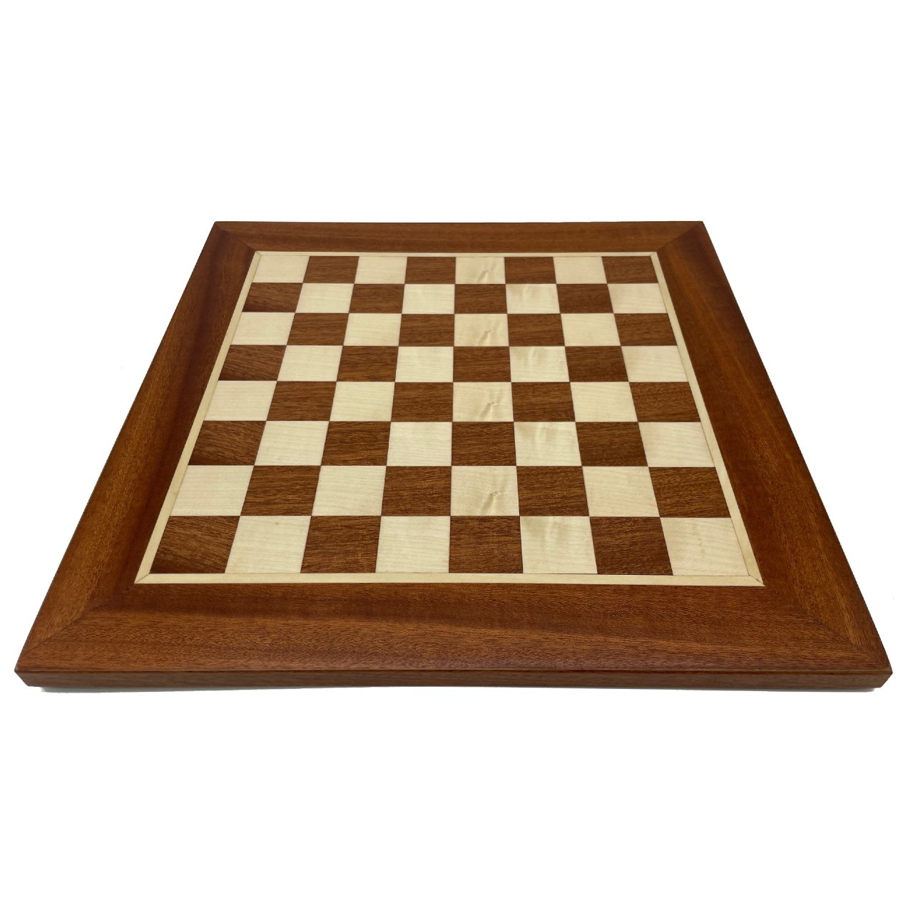 Manopoulos 30cm Chess Board Mahogany and Oak | Chess World